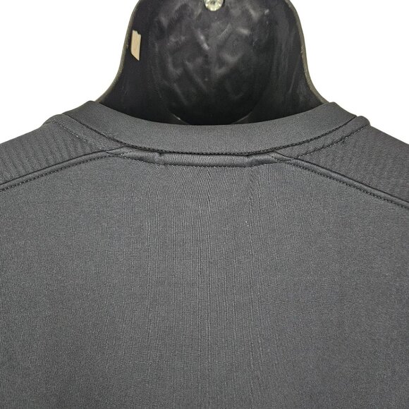 All In Motion Mens Black Soft Crewneck Sweatshirt Size Large Comfortable Sports - Picture 7 of 12